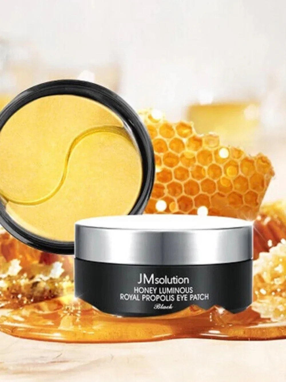 JMsolution Moisturizing Eye Patches Pearl & Royal Propolis Extract 60pc(1 pack)